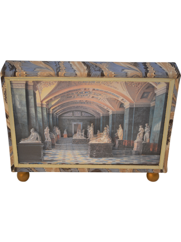 Hermitage First Room of Sculpture Diorama Cartonnage Letter Holder