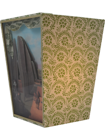 Hartwell House Diorama Cartonnage Waste Paper Basket